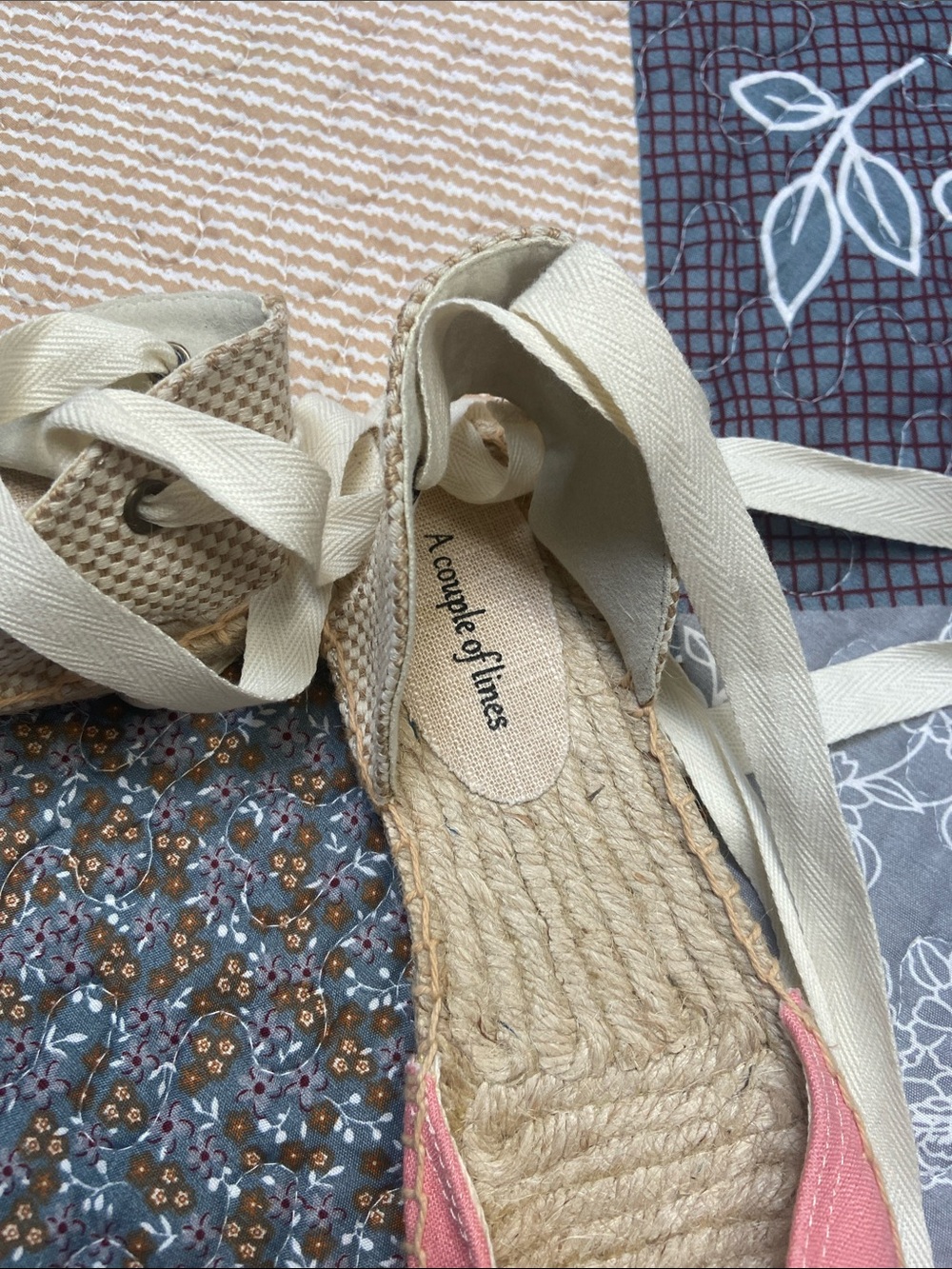 Pink espadrilles - Picture 2 of 4